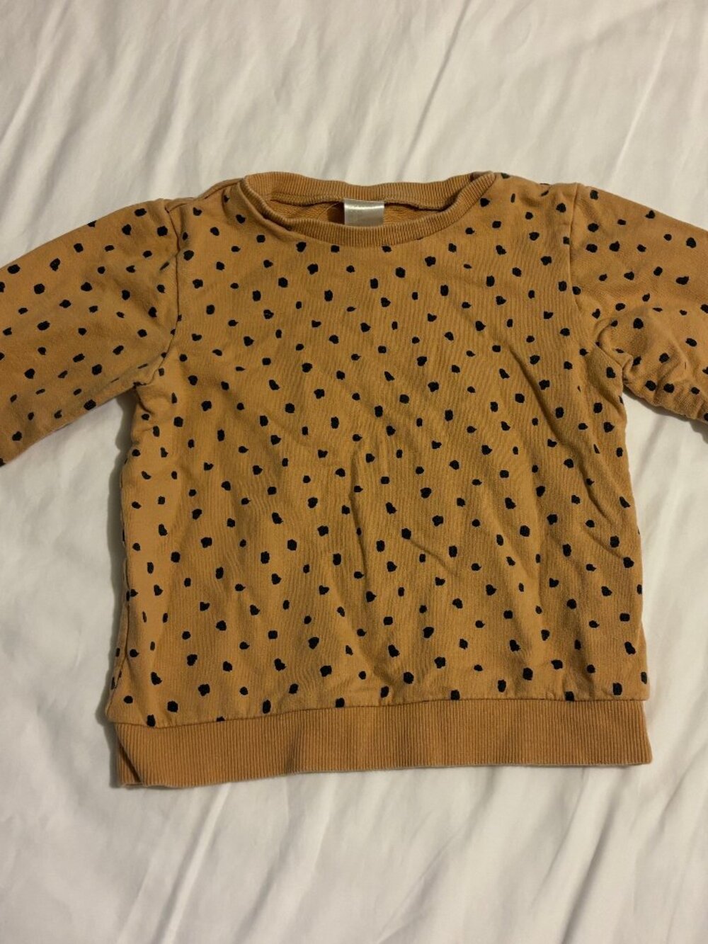 H&M kids - girls leopard print sweatshirt 3T EUC